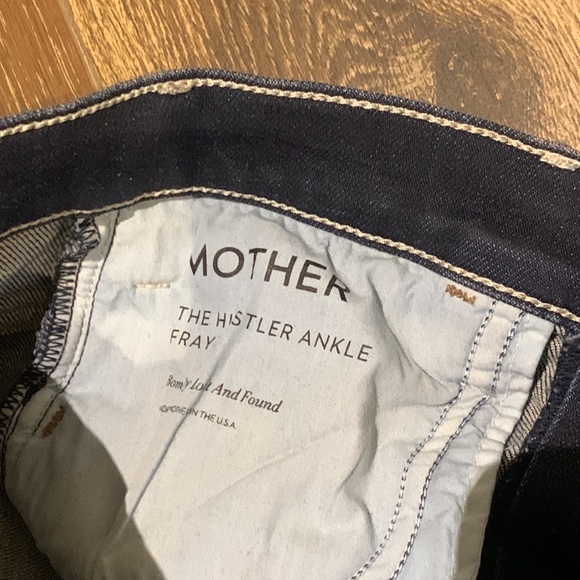MOTHER denim hustler ankle fray - Picture 6 of 7